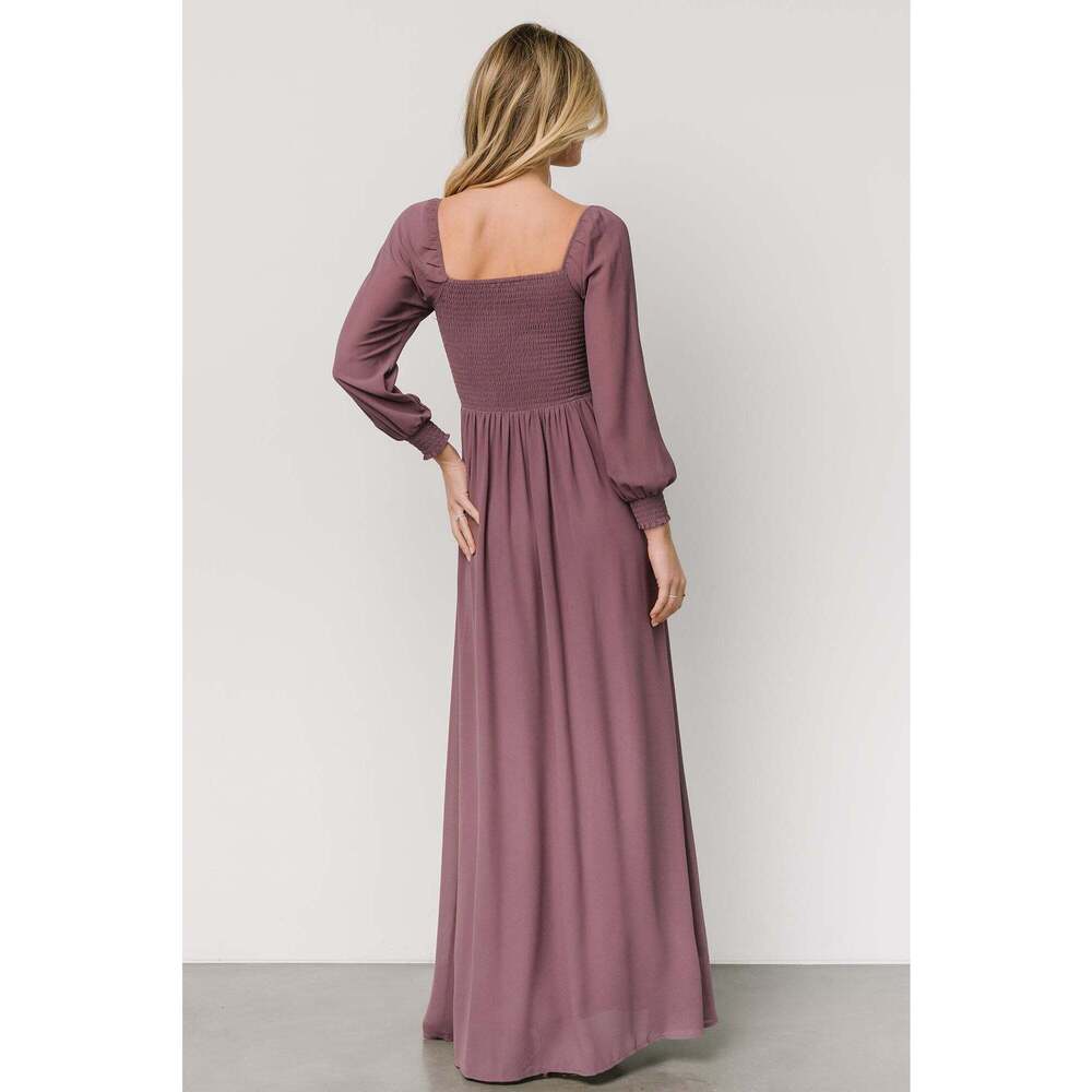Baltic Born Giselle Maxi Dress | Vintage Plum Size SS - Picture 4 of 5